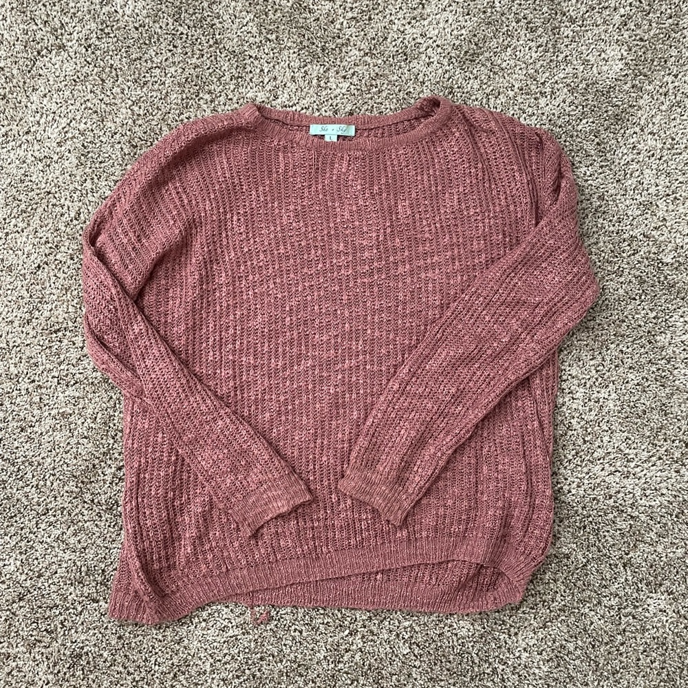 Women's Pink Sweater